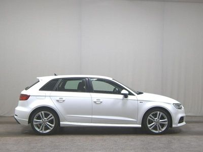 Usata Audi A3 S-Line 150 CV (110 kW) 2020 Bianco Berlina
