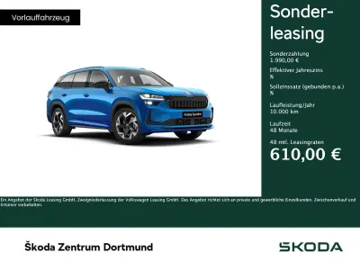 Neu Skoda Kodiaq SportLine 204 PS (150 kW) 2026 Raceblau metallic SUV