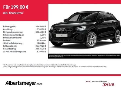 Gebraucht Audi Q2 S-Line 190 PS (139 kW) 2025 Schwarz SUV
