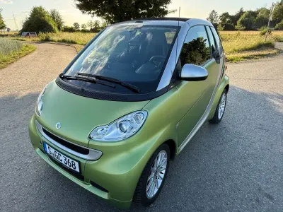 Gebraucht Smart ForTwo Cabrio Passion 71 PS (52 kW) 2012 Grün Cabrio
