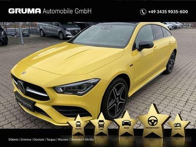 Gebraucht Mercedes CLA250e Shooting Brake AMG 218 PS (160 kW) 2020 Unilack sonnengelb Kombi