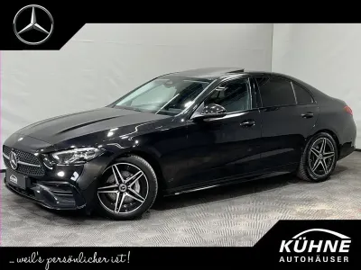 Gebraucht Mercedes C220 AMG line 200 PS (147 kW) 2024 Schwarz Limousine