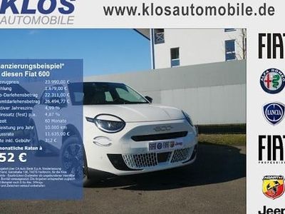 Neu Fiat 600 Icon 110 PS (80 kW) 2026 Weiss SUV
