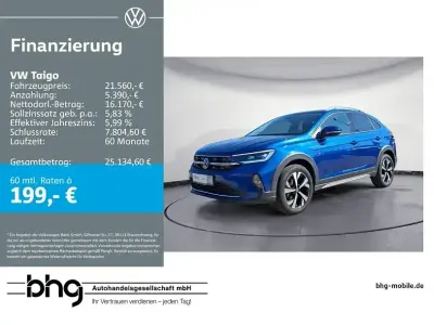 Gebraucht VW Taigo Style 150 PS (110 kW) 2023 Blau SUV