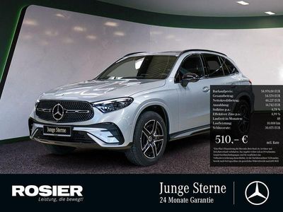 Silber / hightechsilber (metallic) Gebraucht 2023 Mercedes GLC400d AMG SUV | 58.970 € (Superpreis)