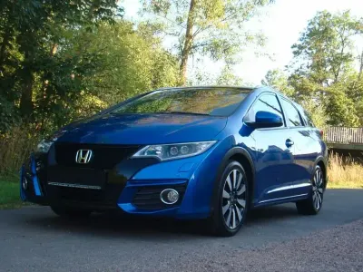 Gebraucht Honda Civic Executive 141 PS (103 kW) 2017 Blau Limousine