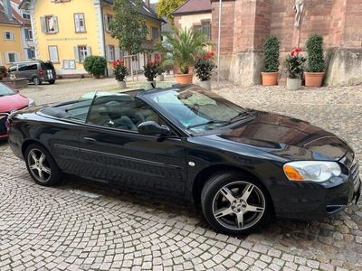 gebraucht Chrysler Sebring Cabriolet 2.7 LX schwarz Leder