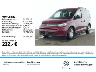 Gebraucht VW Caddy Life 122 PS (89 kW) 2024 Rot Van / Kleinbus