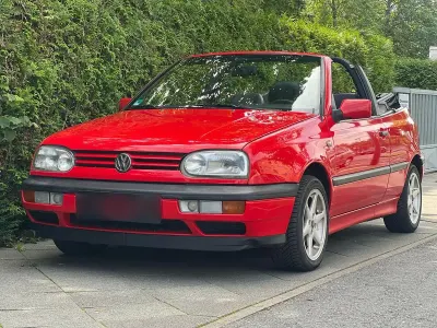 Gebraucht VW Golf Cabriolet 115 PS (84 kW) 1995 Rot Cabrio