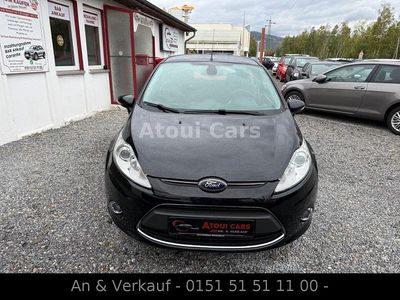 Gebraucht Ford Fiesta Titanium 82 PS (60 kW) 2012 Schwarz Kleinwagen