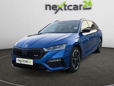 Usata Skoda Octavia RS 245 CV (180 kW) 2021 Blu Station wagon