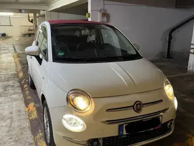 Gebraucht Fiat 500 Lounge 69 PS (50 kW) 2015 Weiß Kleinwagen