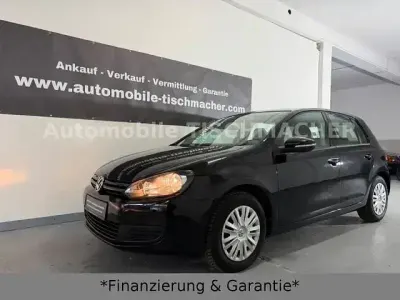 Usata VW Golf VI 102 CV (75 kW) 2008 Nero Utilitaria