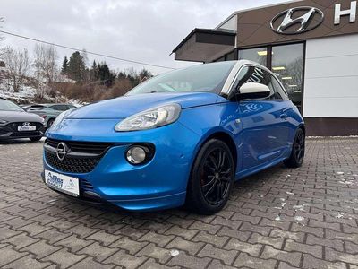 Gebraucht Opel Adam S 150 PS (110 kW) 2018 Arden blau(p2/so) dach weiß Kleinwagen