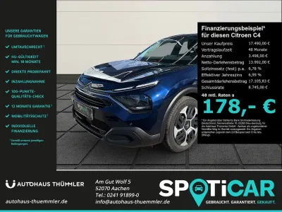Gebraucht Citroën C4 101 PS (74 kW) 2024 Blau SUV