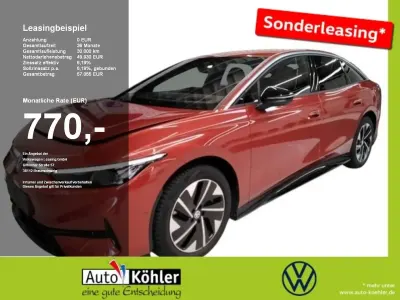 Brugt VW ID.7 Pro 210 kW (286 HK) 2025 Rød Stationcar