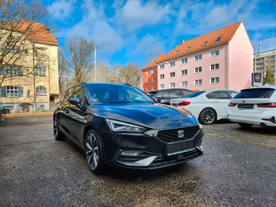 Używany Seat Leon FR 150 KM (110 kW) 2021 Czarny Sedan/Limuzyna