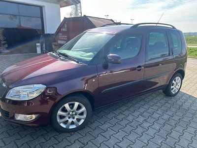 Gebraucht Skoda Roomster Style 86 PS (63 kW) 2010 Rot Van / Kleinbus