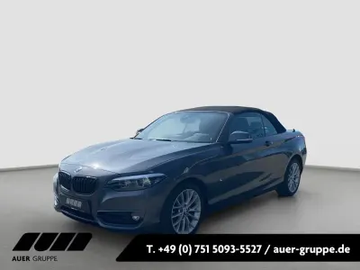 Gebraucht BMW 220 Sport Line 184 PS (135 kW) 2021 Grau Cabrio