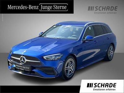Usata Mercedes C300 AMG line 265 CV (194 kW) 2024 Blu Station wagon