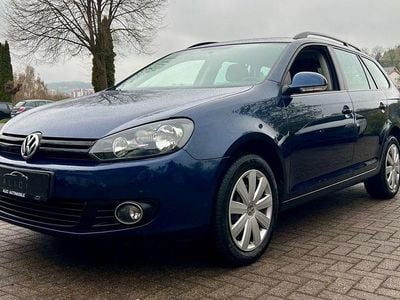 Gebraucht VW Golf VI Trendline 105 PS (77 kW) 2011 Blau Kleinwagen