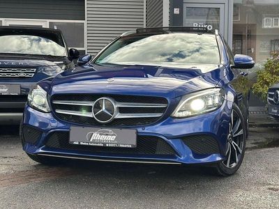Gebraucht Mercedes C220 194 PS (142 kW) 2019 Blau Kombi