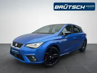 Brugt Seat Ibiza Black Edition 110 HK (80 kW) 2024 Blå Hatchback