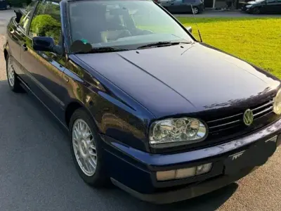 Gebraucht VW Golf Cabriolet 90 PS (66 kW) 1994 Blau Cabrio