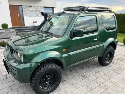 Używany Suzuki Jimny Club 86 KM (63 kW) 2011 Zielony SUV