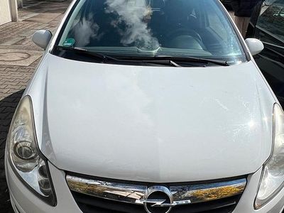 Gebraucht Opel Corsa 2008 Weiß Kleinwagen
