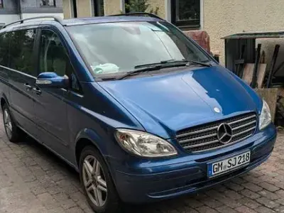 Gebraucht Mercedes Viano 150 PS (110 kW) 2007 Blau Van / Kleinbus