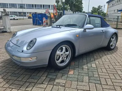 Gebraucht Porsche 911 Carrera 4 Cabriolet 272 PS (200 kW) 1995 Silber Cabrio