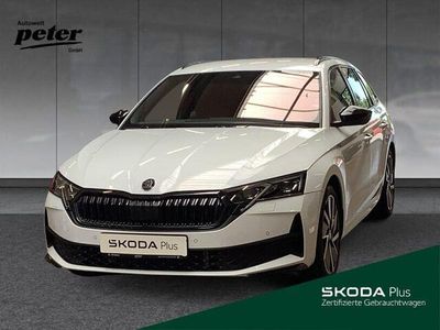 Gebraucht Skoda Octavia SportLine 150 PS (110 kW) 2024 Moonweiß perleffekt Kombi