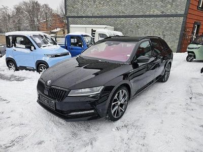 Gebraucht Skoda Superb SportLine 190 PS (139 kW) 2020 Schwarz Kombi
