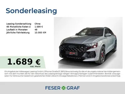 Ny Audi RS Q8 Ambiente 640 HK (470 kW) 2026 Sølv SUV