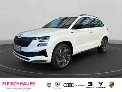 Gebraucht Skoda Karoq SportLine 150 PS (110 kW) 2023 Weiss SUV