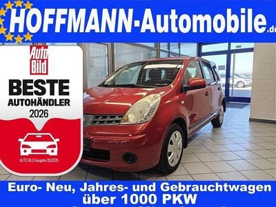 Gebraucht Nissan Note Visia 110 PS (80 kW) 2009 Dunkelrot Kleinwagen