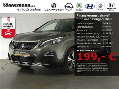 Gebraucht Peugeot 3008 Allure 131 PS (96 kW) 2018 Grau SUV