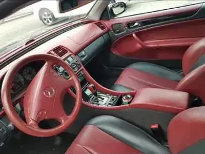 Usata Mercedes CLK200 Avantgarde 163 CV (119 kW) 2001 Nero Cabrio