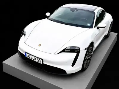 Second-hand Porsche Taycan 300 kW (408 CP) 2023 Alb Berlinǎ