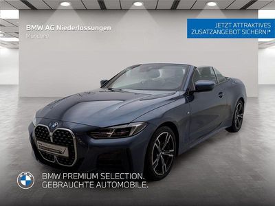 Usata BMW 420 M Sport 184 CV (135 kW) 2025 Blu Cabrio