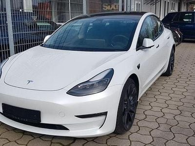 Gebraucht Tesla Model 3 Performance 377 kW (513 PS) 2023 Weiß Limousine