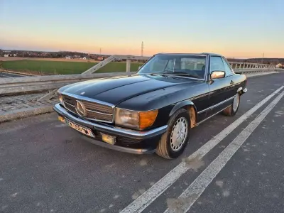 Gebraucht Mercedes SL500 245 PS (180 kW) 1987 Schwarz Cabrio