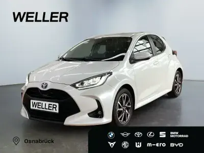 Brugt Toyota Yaris Hybrid Team 116 HK (85 kW) 2022 Hvid Hatchback