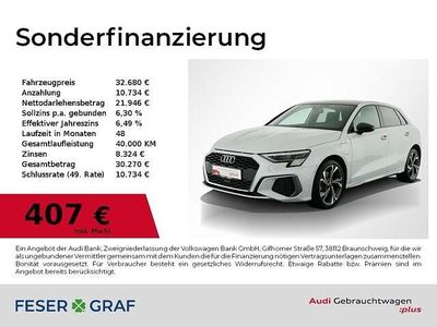 Individuallackierungen audi exclusive Gebraucht 2023 Audi A3 Sportback e-tron S-Line Kleinwagen | 32.680 € (Teuer)