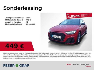 Gebraucht Audi A1 Sportback S-Line 150 PS (110 kW) 2025 Progressivrot metallic Kleinwagen