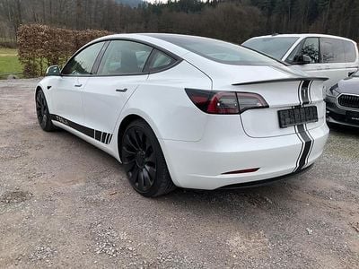 Gebraucht Tesla Model 3 Performance 377 kW (513 PS) 2021 Pearl white multicoat pearl white multicoat Limousine