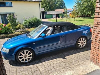 Gebraucht Audi A4 Cabriolet S-Line 220 PS (161 kW) 2004 Blau Cabrio