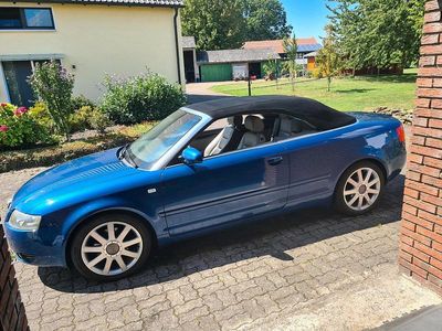 Blau Gebraucht 2004 Audi A4 Cabriolet S-Line Cabrio | 3.750 € (Fairer Preis)