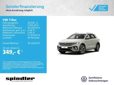 Gebraucht VW T-Roc R-line 150 PS (110 kW) 2024 Ascotgrau SUV